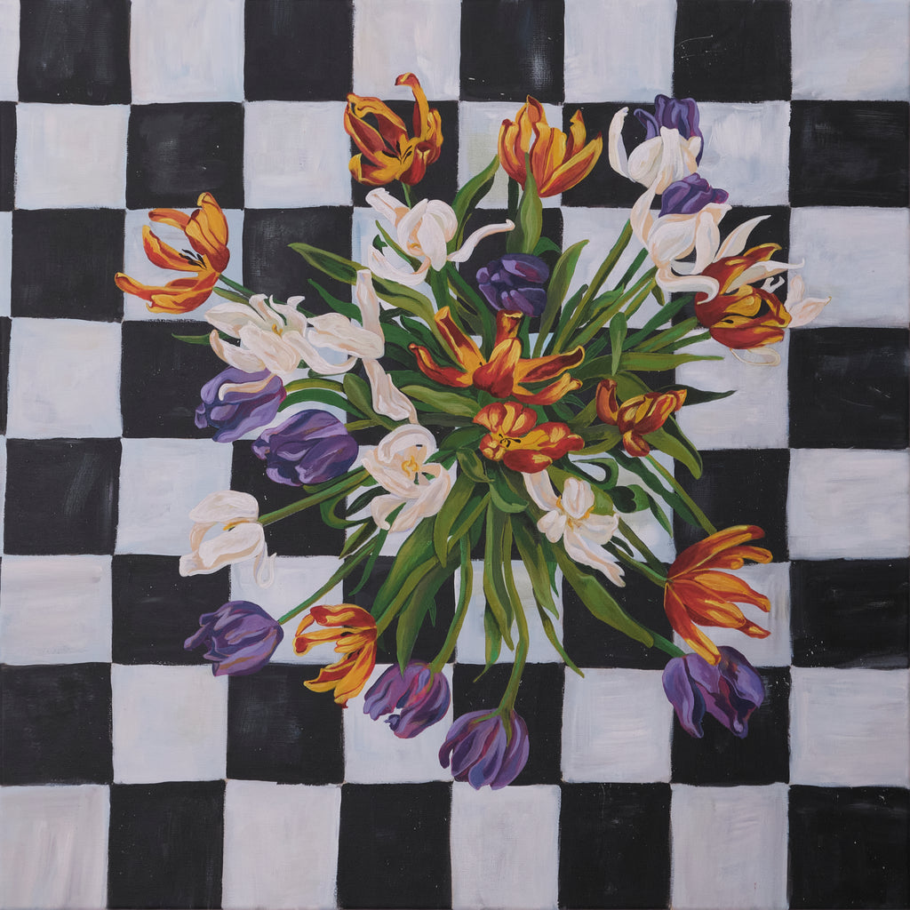 Mae – original acrylic painting on canvas by Studio Carol