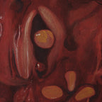 Aenne – original acrylic painting on canvas, detail shot, by Studio Carol